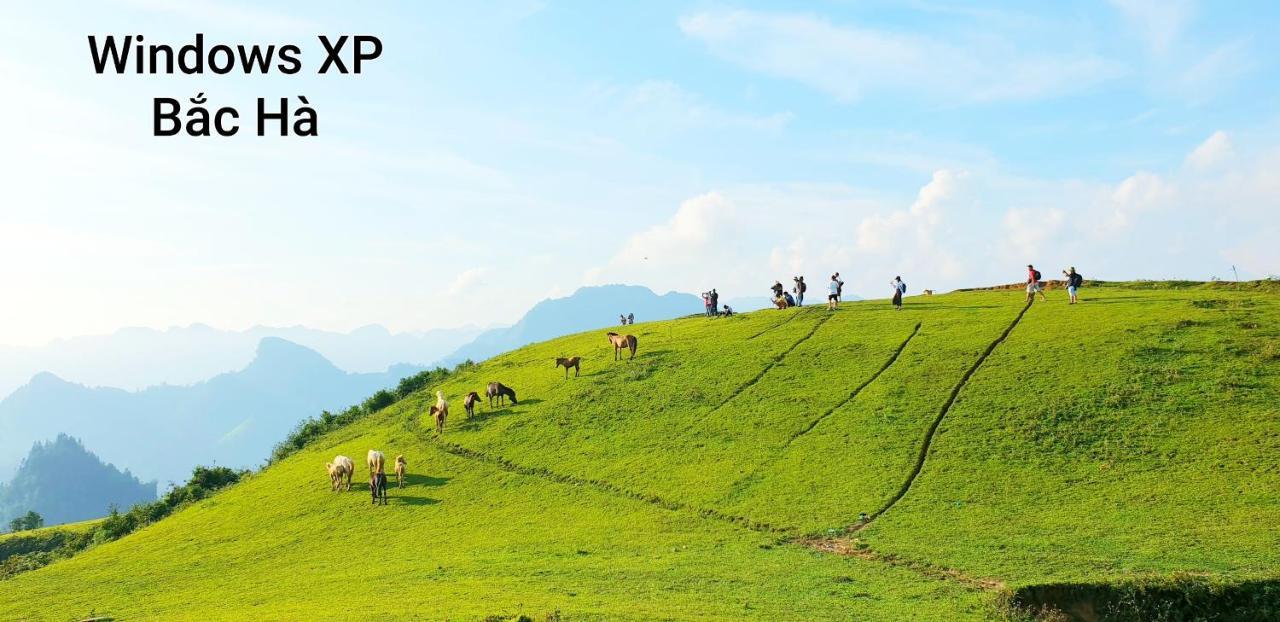 Huy Trung Homestay Bac Ha  Esterno foto