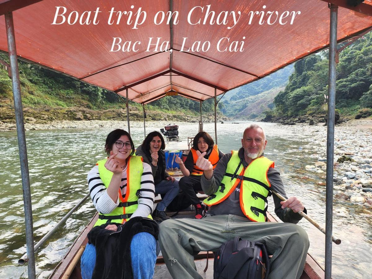 Huy Trung Homestay Bac Ha  Esterno foto
