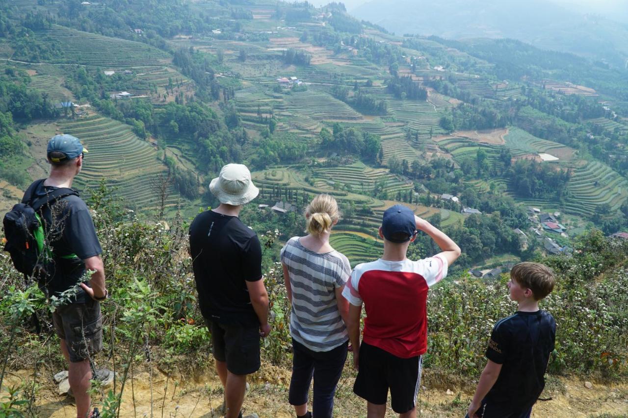 Huy Trung Homestay Bac Ha  Esterno foto