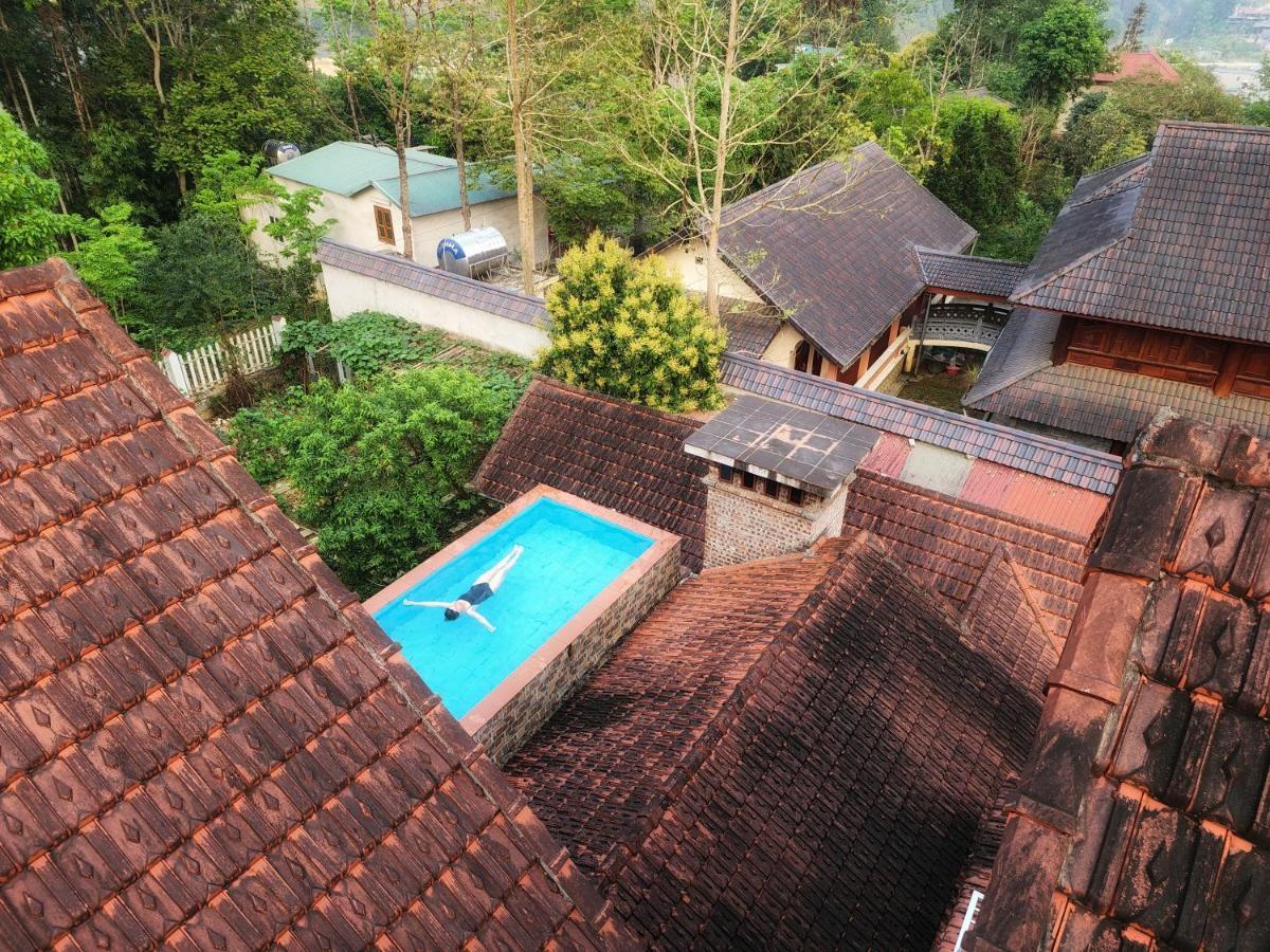 Huy Trung Homestay Bac Ha  Esterno foto