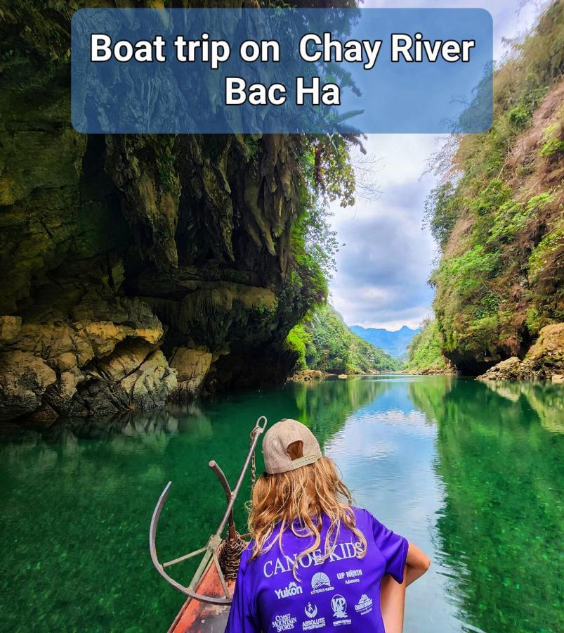 Huy Trung Homestay Bac Ha  Esterno foto