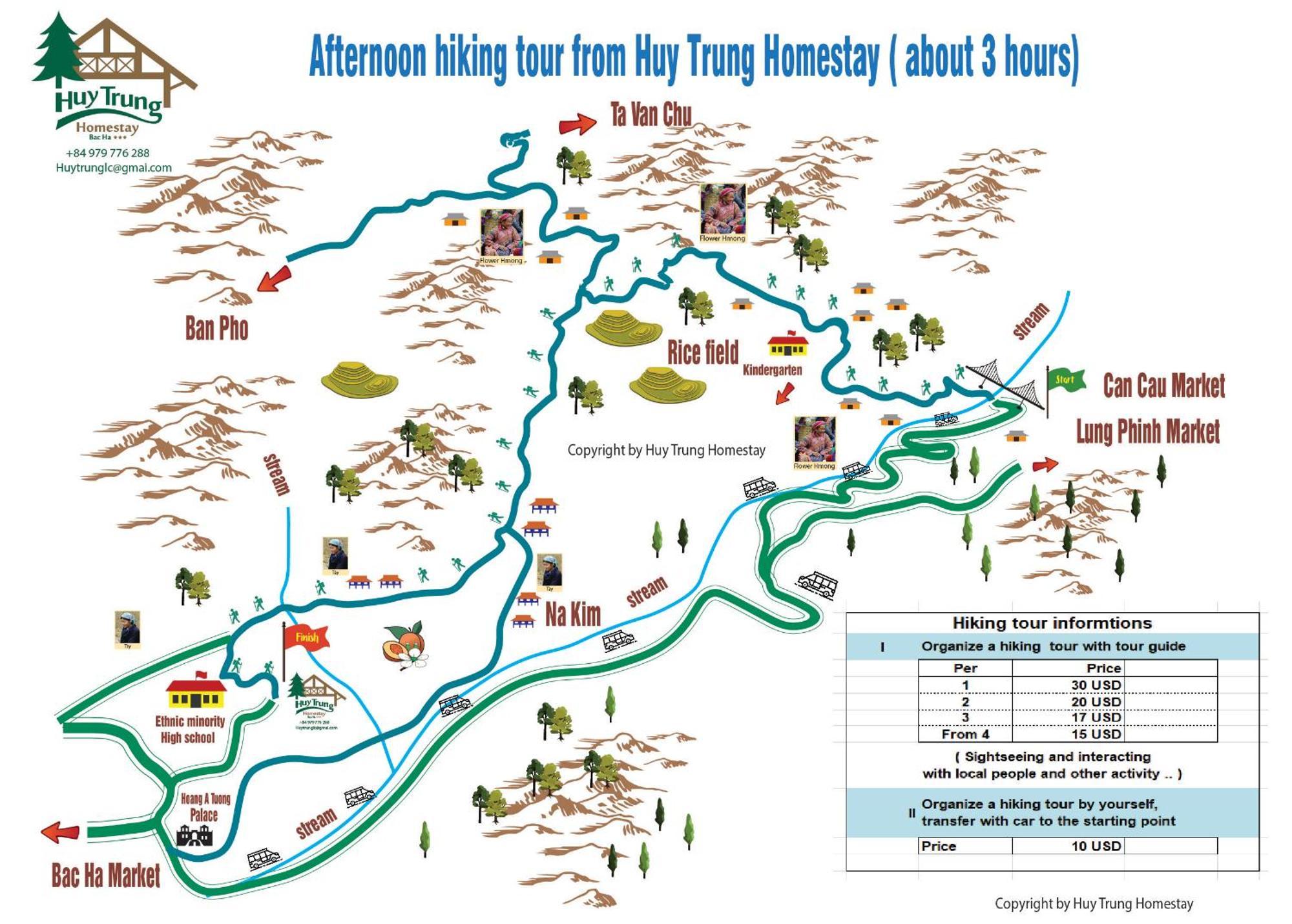 Huy Trung Homestay Bac Ha  Esterno foto