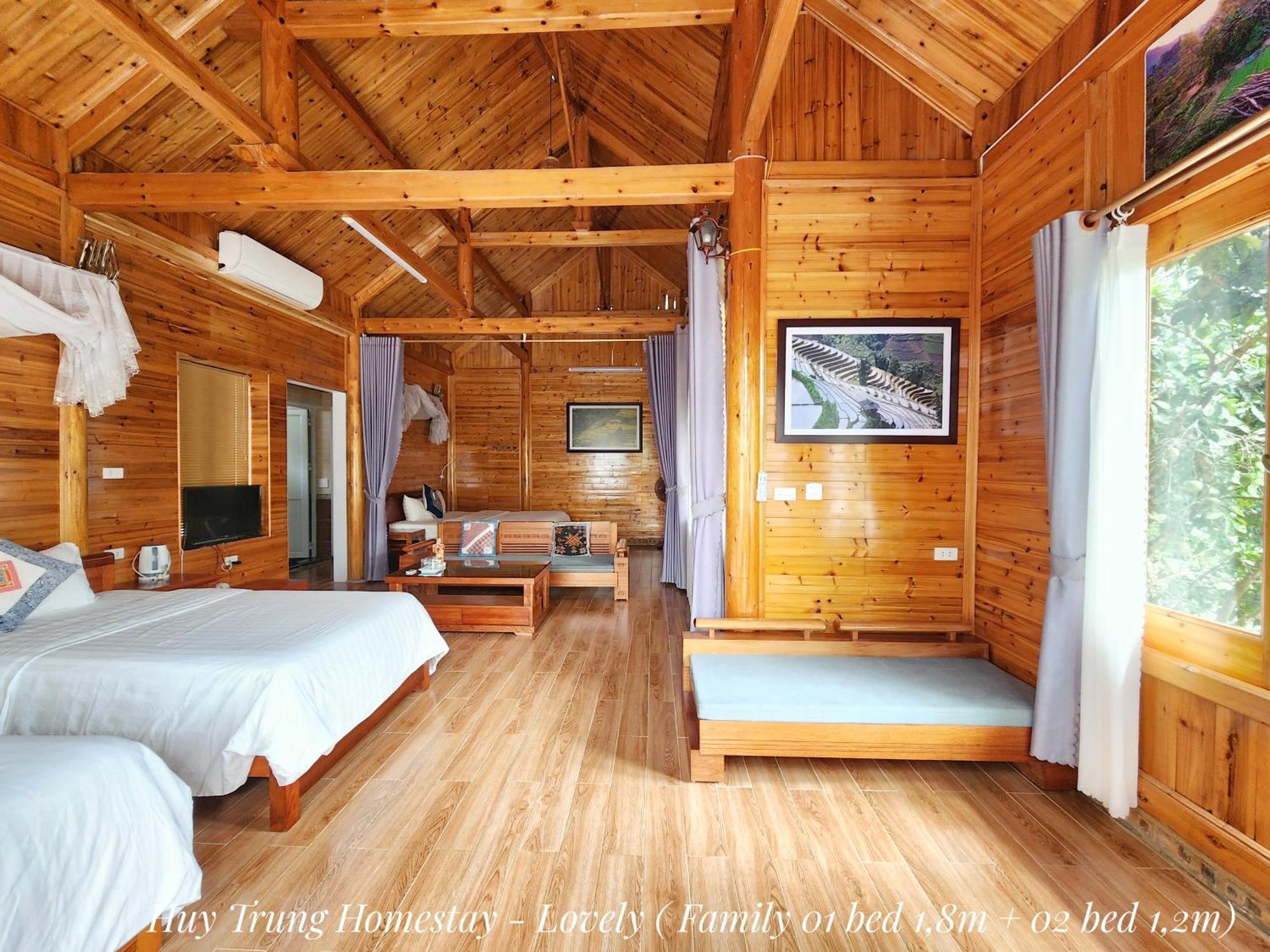 Huy Trung Homestay Bac Ha  Esterno foto