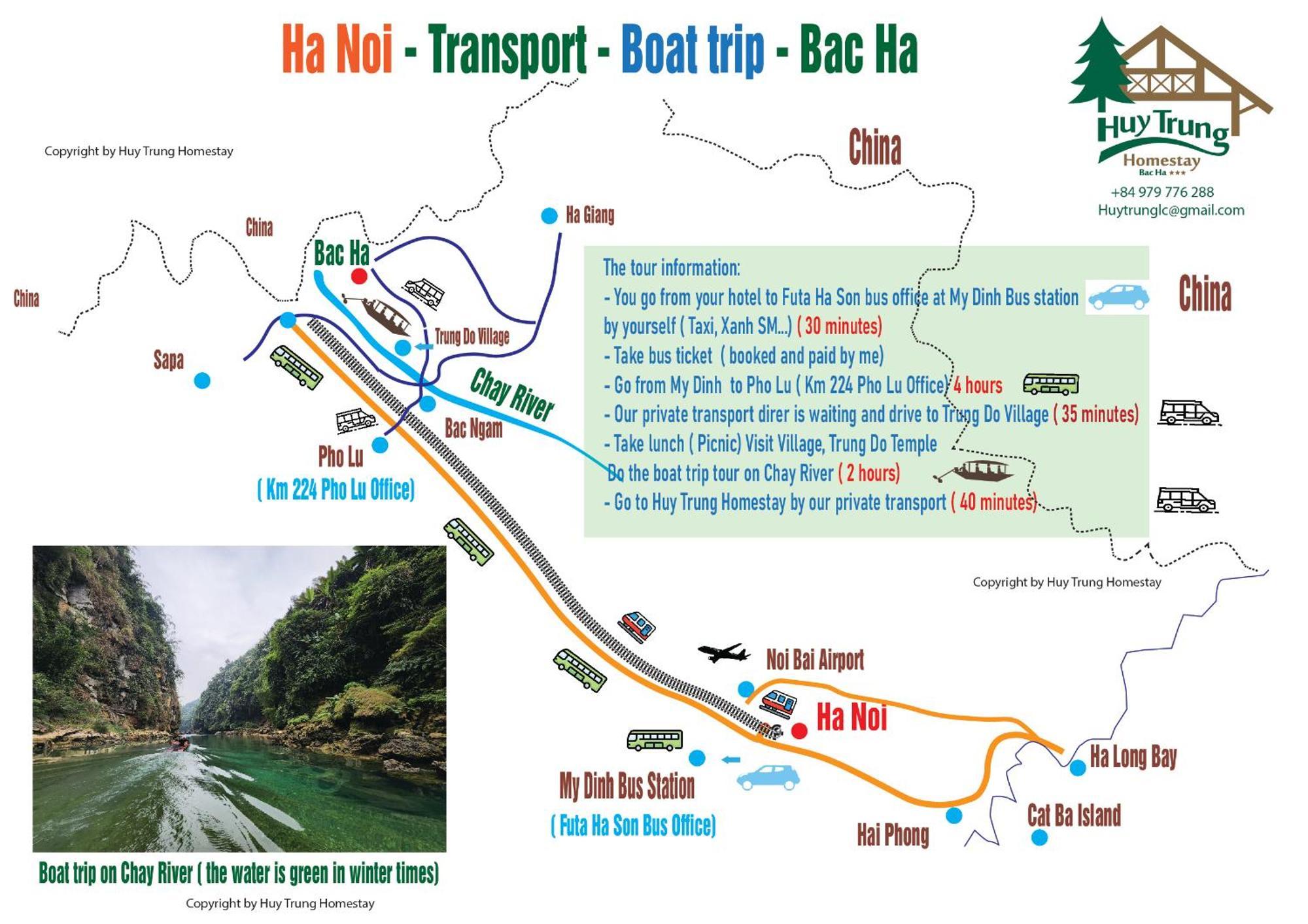 Huy Trung Homestay Bac Ha  Esterno foto