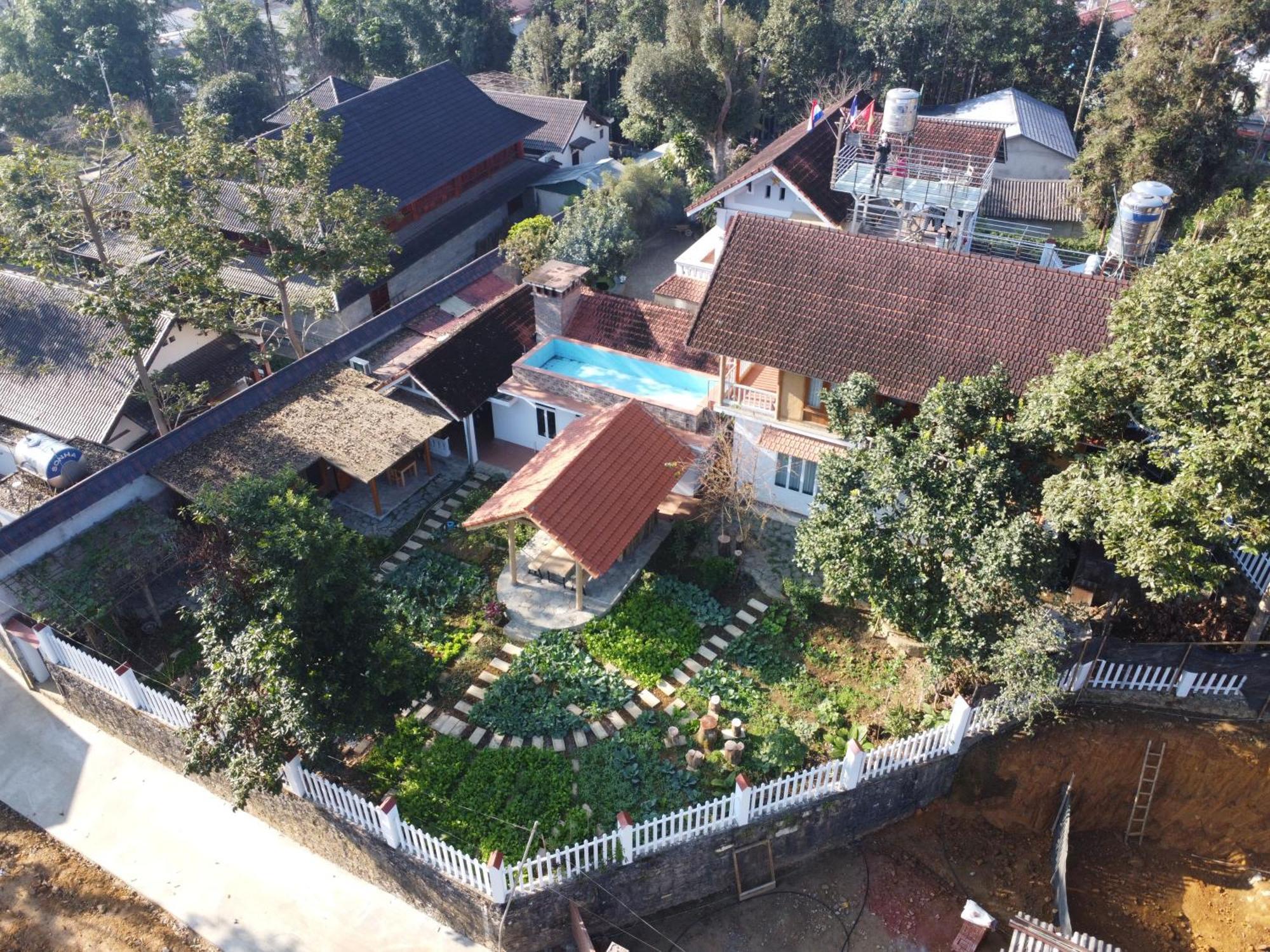 Huy Trung Homestay Bac Ha  Esterno foto