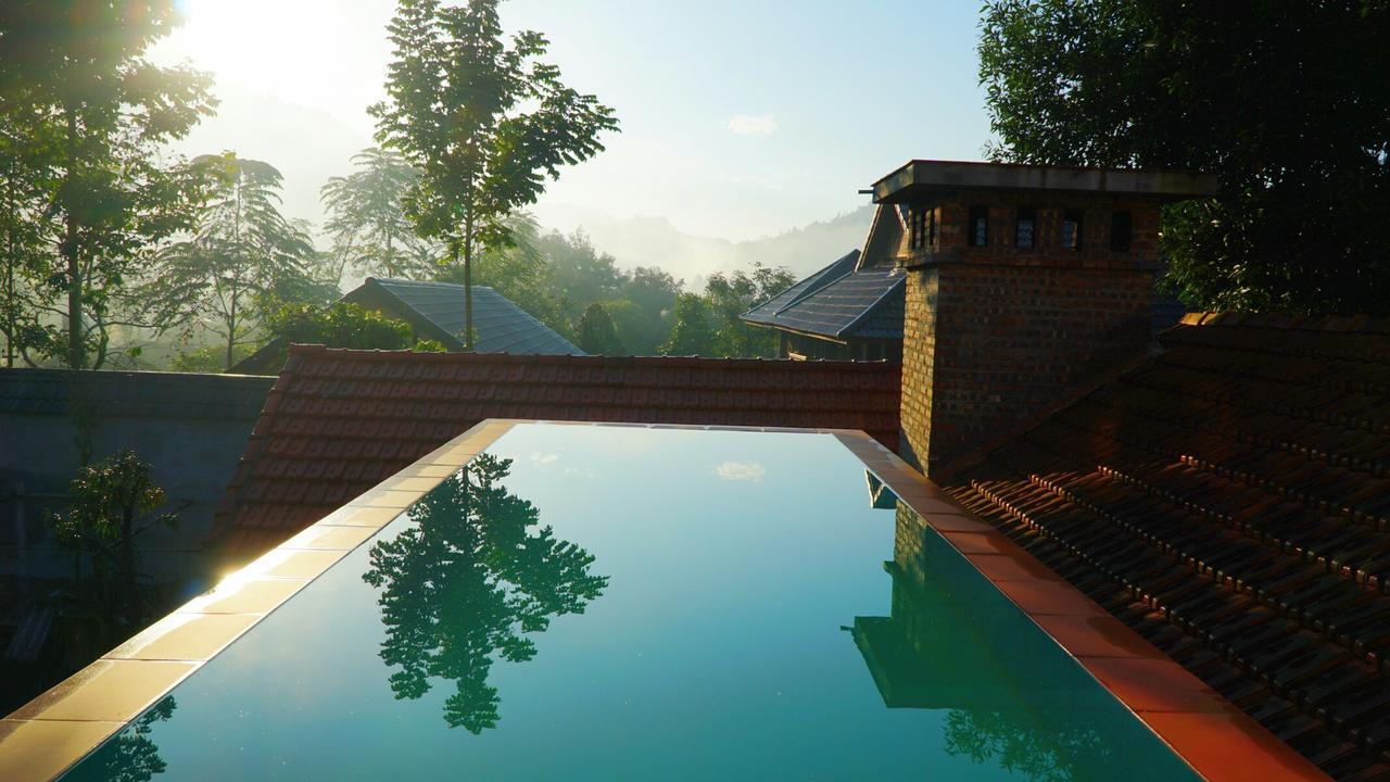 Huy Trung Homestay Bac Ha  Esterno foto