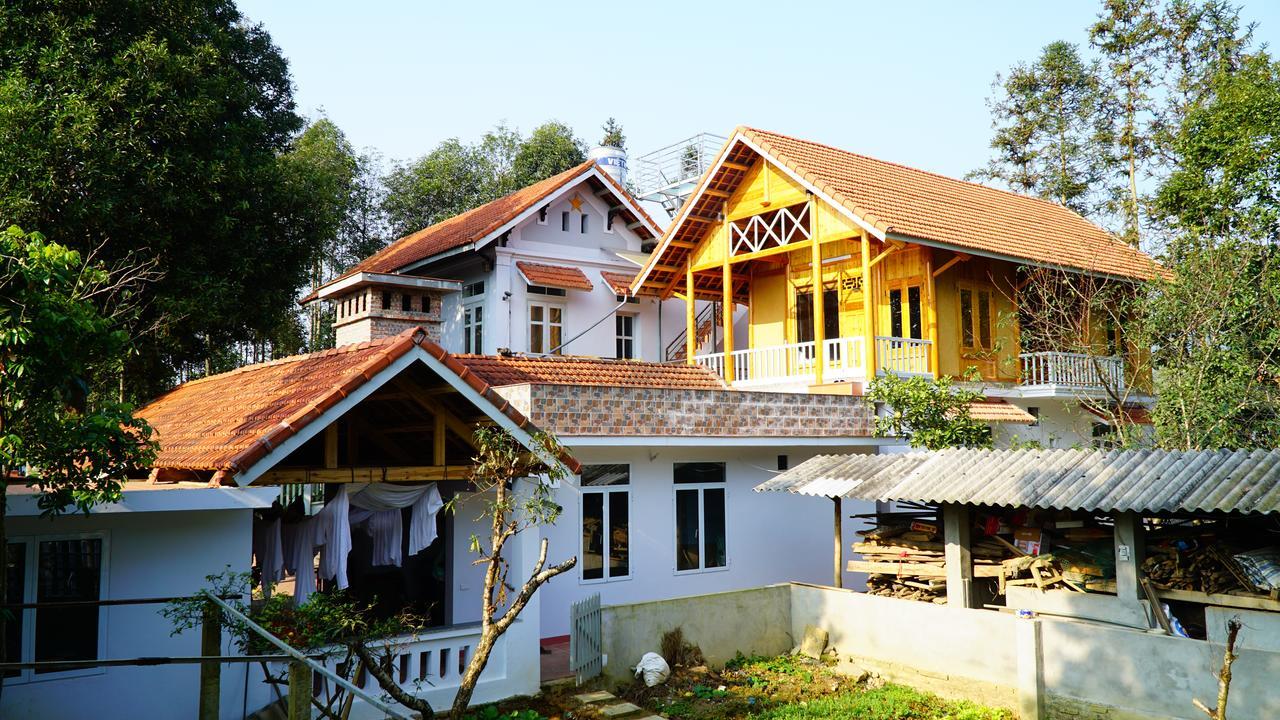 Huy Trung Homestay Bac Ha  Esterno foto