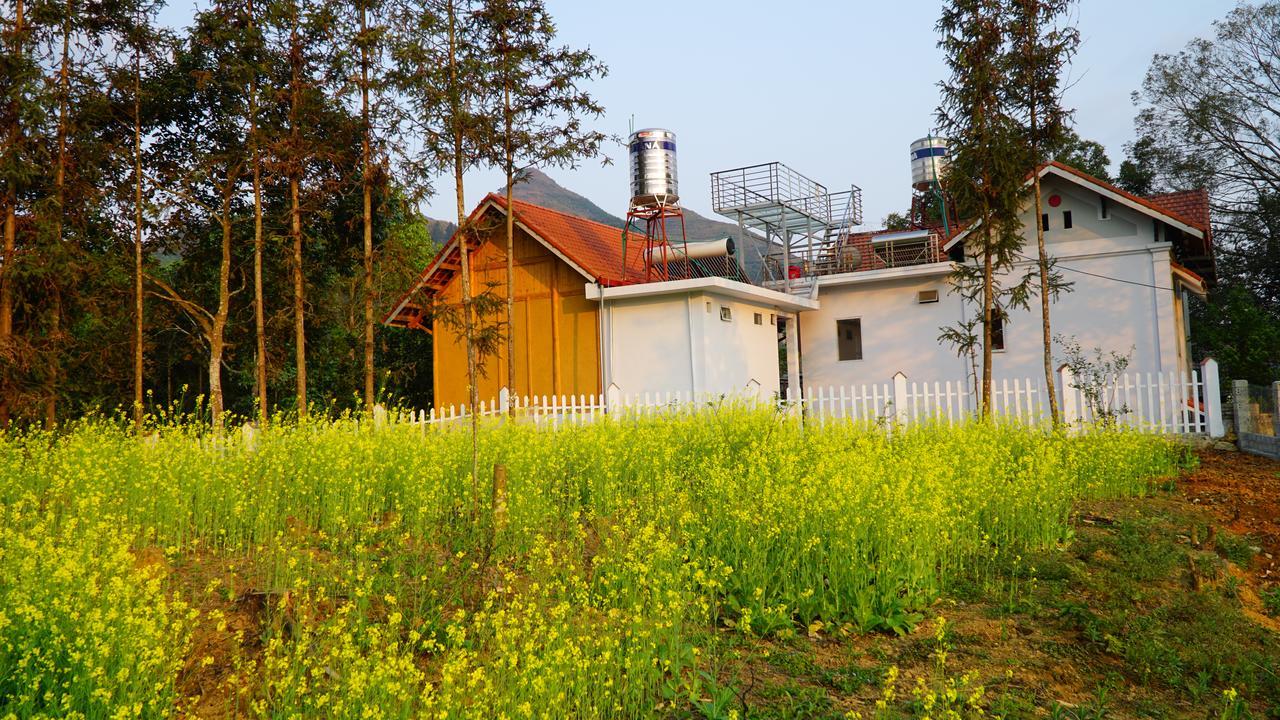 Huy Trung Homestay Bac Ha  Esterno foto