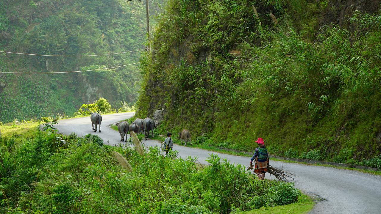 Huy Trung Homestay Bac Ha  Esterno foto