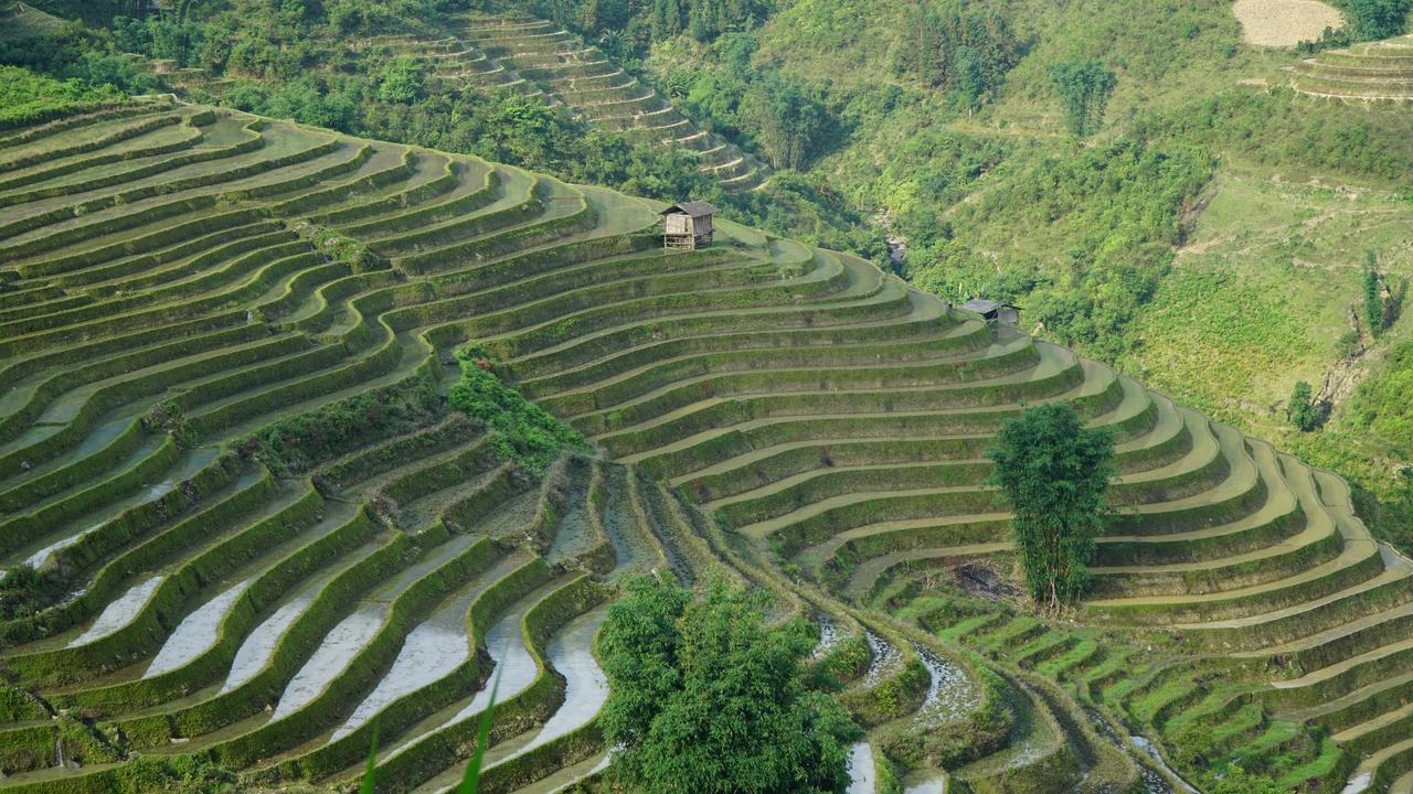 Huy Trung Homestay Bac Ha  Esterno foto