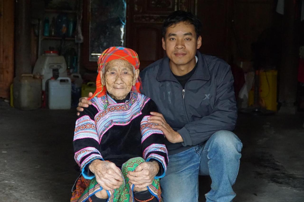 Huy Trung Homestay Bac Ha  Esterno foto
