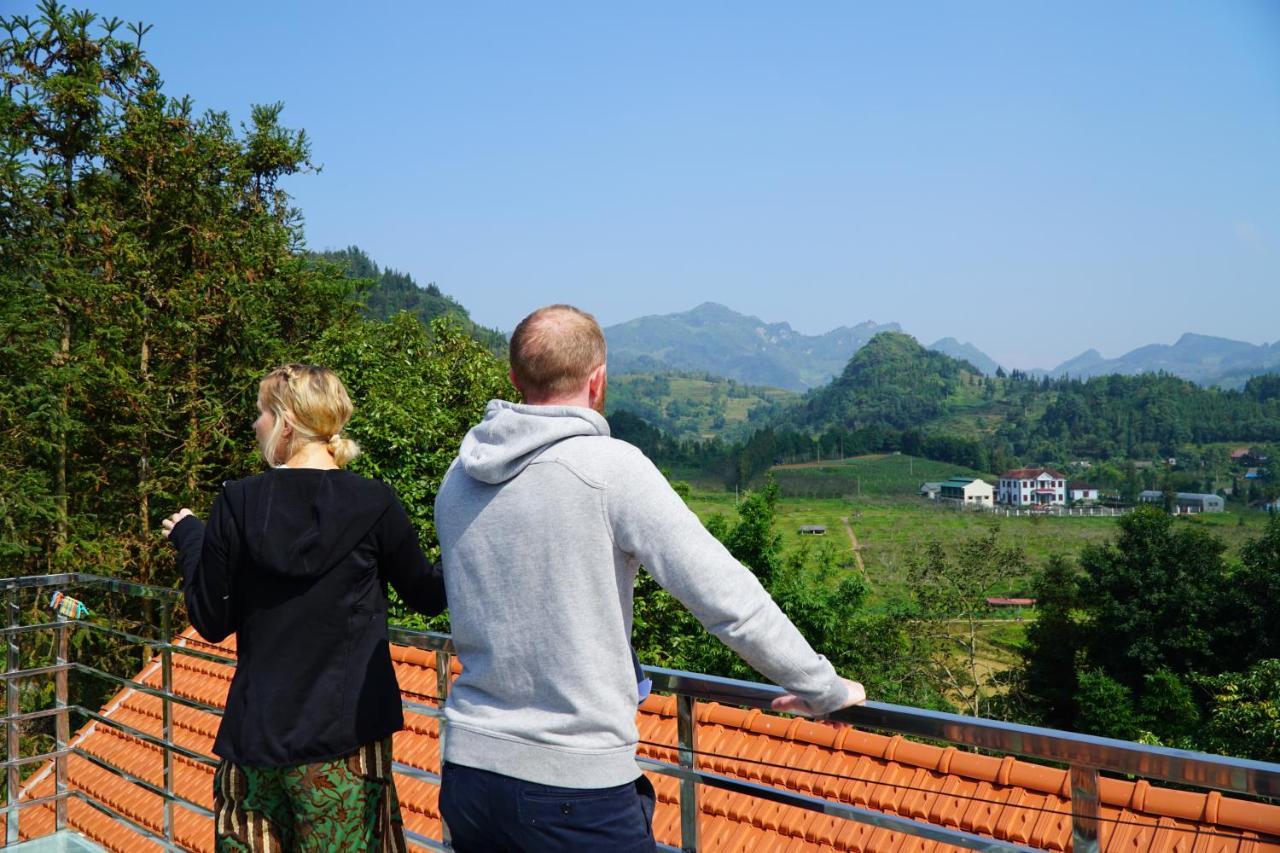 Huy Trung Homestay Bac Ha  Esterno foto