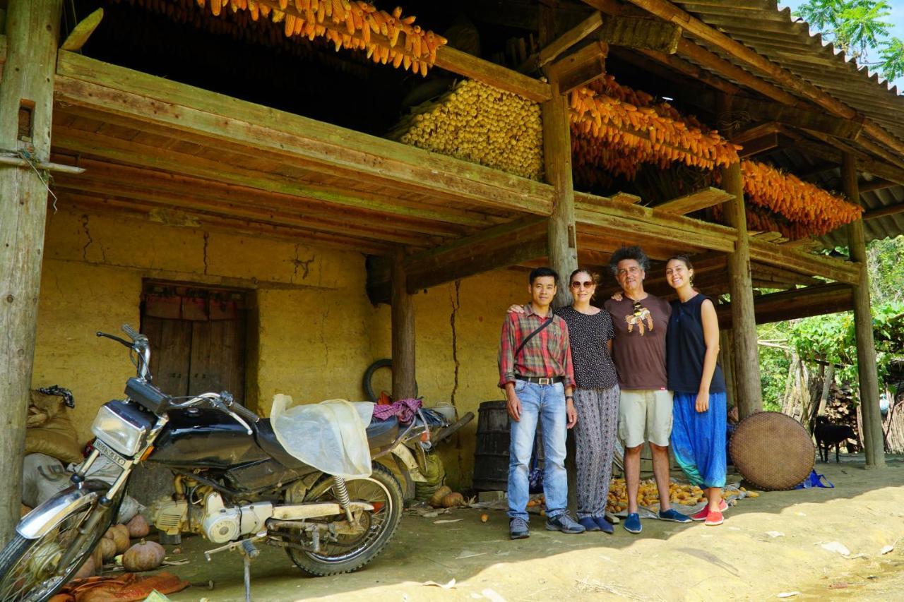 Huy Trung Homestay Bac Ha  Esterno foto