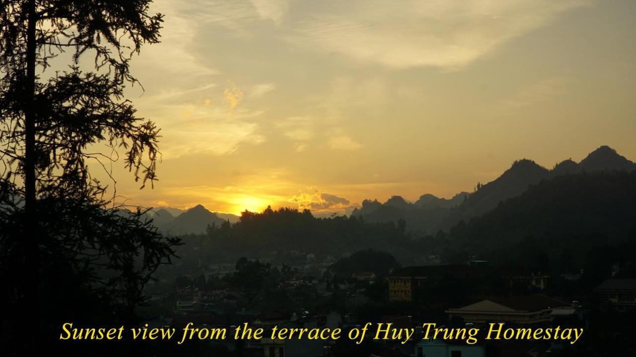 Huy Trung Homestay Bac Ha  Esterno foto